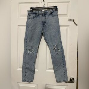 Levi's Men's Light Blue Skinny Jeans